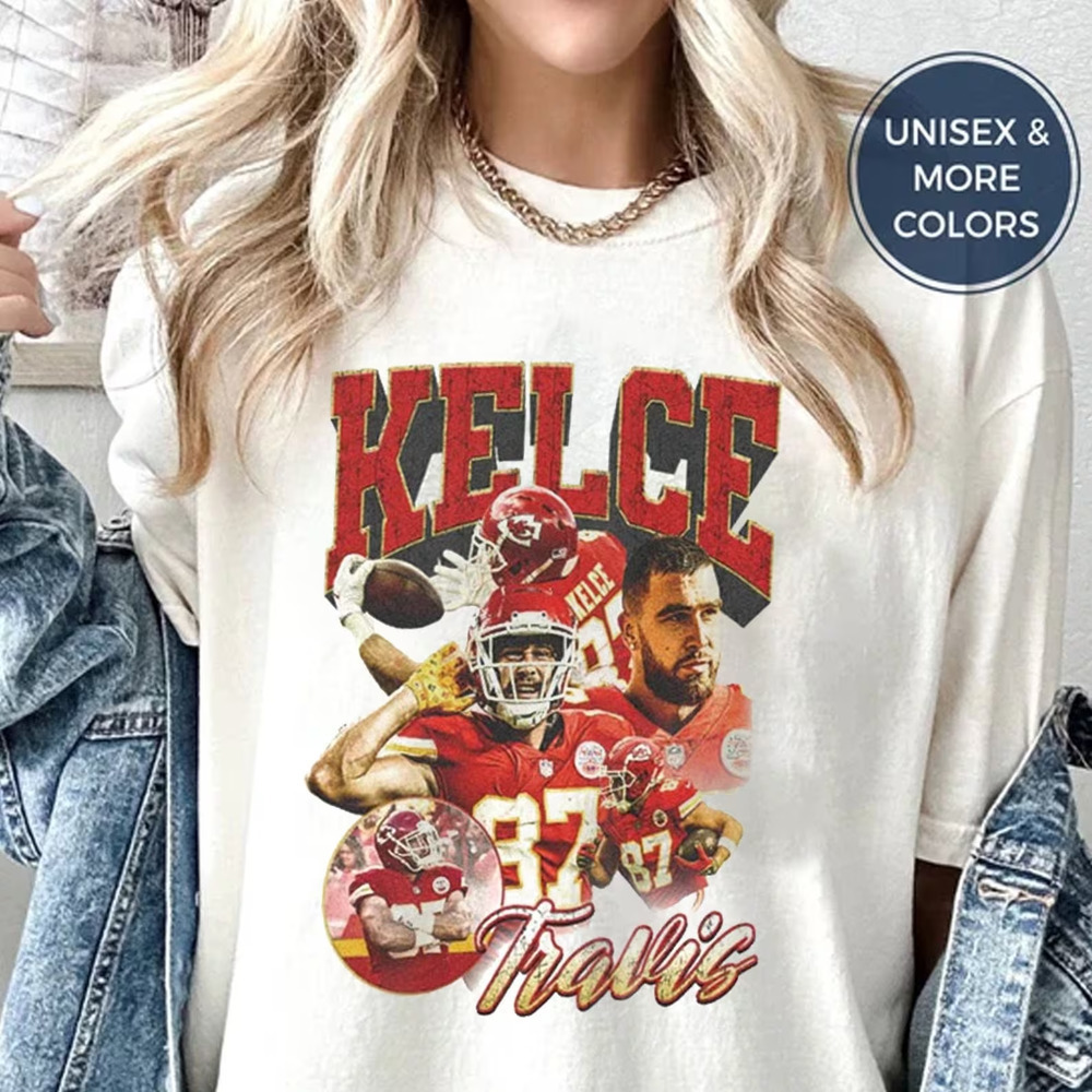 Travis Kelce White Colors Shirt Travis Kelce Shirt